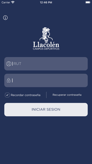 Emulate iPhone app Llacolen Campos Deportivos using MyAndroid Emulate iPhone app Llacolen Campos Deportivos using MyAndroid