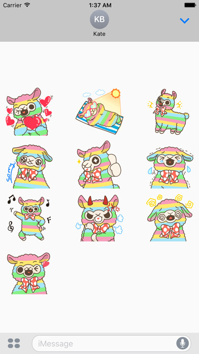 Emulate iPhone app Llama Alpaca Animated & Cute using MyAndroid Emulate iPhone app Llama Alpaca Animated & Cute using MyAndroid