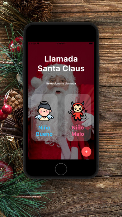 Emulate iPhone app Llamada a Santa Claus using MyAndroid Emulate iPhone app Llamada a Santa Claus using MyAndroid