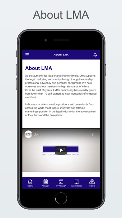 Emulate iPhone app LMA Annual Conference 2021 using MyAndroid Emulate iPhone app LMA Annual Conference 2021 using MyAndroid