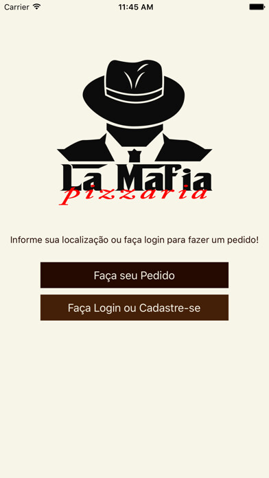 Emulate iPhone app Lá Máfia Pizzaria using MyAndroid Emulate iPhone app Lá Máfia Pizzaria using MyAndroid