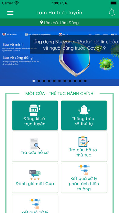 Emulate iPhone app Lâm Hà Trực Tuyến using MyAndroid Emulate iPhone app Lâm Hà Trực Tuyến using MyAndroid