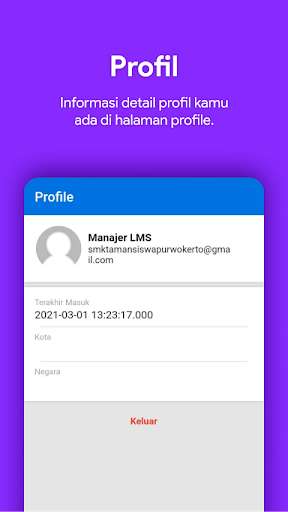 Run android online APK LMS SMK MAARIF NU 2 AJIBARANG from MyAndroid or emulate LMS SMK MAARIF NU 2 AJIBARANG using MyAndroid