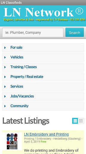 Run android online APK LN Classifieds from MyAndroid or emulate LN Classifieds using MyAndroid