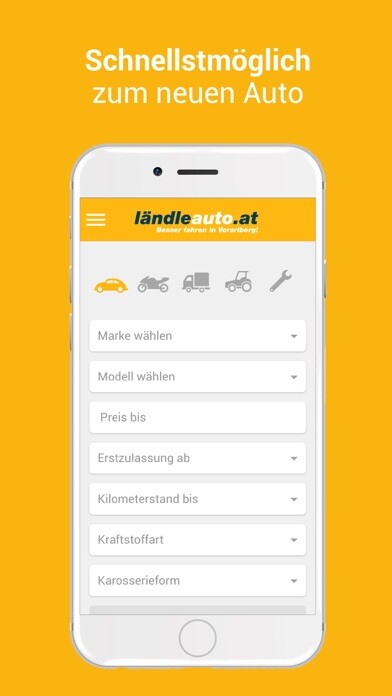 Emulate iPhone app Ländleauto using MyAndroid Emulate iPhone app Ländleauto using MyAndroid