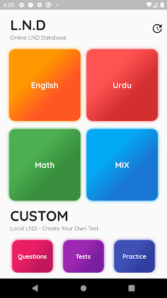 Run android online APK LND Version 9 - With MEA Questions from MyAndroid or emulate LND Version 9 - With MEA Questions using MyAndroid