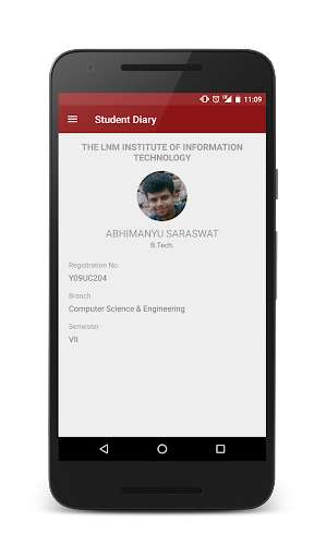 Run android online APK LNMIIT Student Diary from MyAndroid or emulate LNMIIT Student Diary using MyAndroid