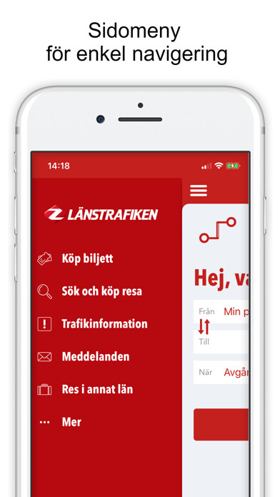 Emulate iPhone app Länstrafiken Jämtland using MyAndroid Emulate iPhone app Länstrafiken Jämtland using MyAndroid