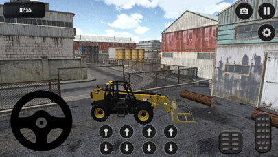 Emulate iPhone app Loader Construction Simulator using MyAndroid