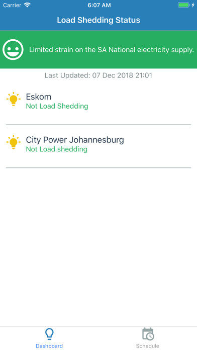 Emulate iPhone app Loadshedding app using MyAndroid Emulate iPhone app Loadshedding app using MyAndroid