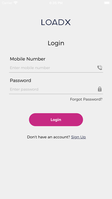Emulate iPhone app LoadX Transporter using MyAndroid Emulate iPhone app LoadX Transporter using MyAndroid