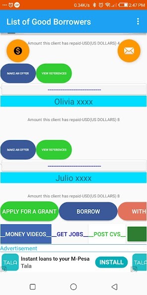 Run android online APK Loans and credit from MyAndroid or emulate Loans and credit using MyAndroid
