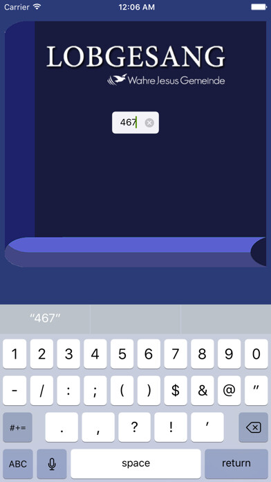 Emulate iPhone app Lobgesang WJG using MyAndroid Emulate iPhone app Lobgesang WJG using MyAndroid