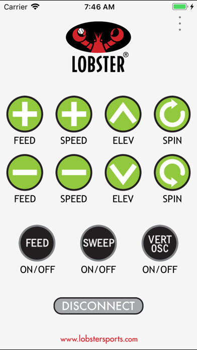 Emulate iPhone app Lobster elite remote control using MyAndroid Emulate iPhone app Lobster elite remote control using MyAndroid