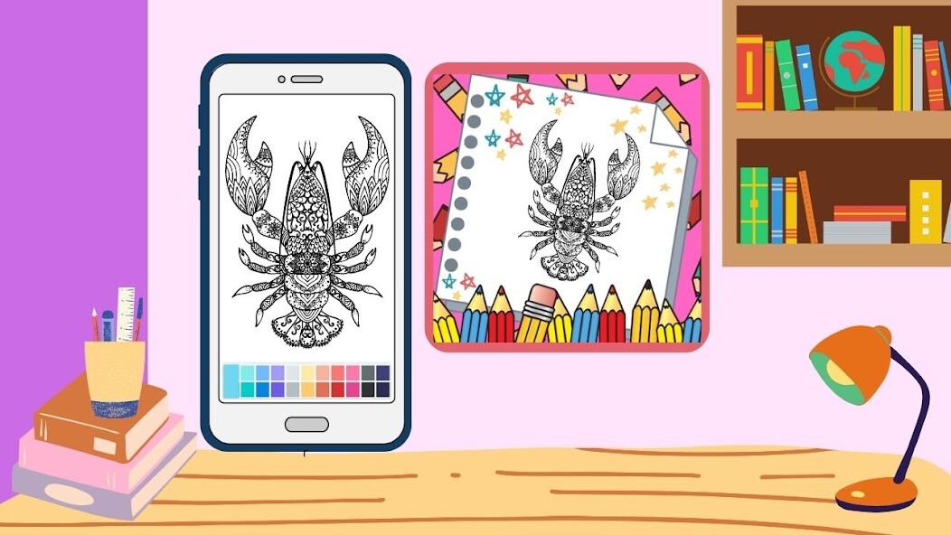 Run android online APK Lobster Mandala Coloring Game from MyAndroid or emulate Lobster Mandala Coloring Game using MyAndroid Run android online APK Lobster Mandala Coloring Game from MyAndroid or emulate Lobster Mandala Coloring Game using MyAndroid