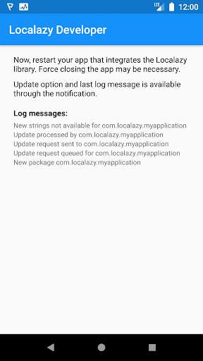 Run android online APK Localazy Developer from MyAndroid or emulate Localazy Developer using MyAndroid