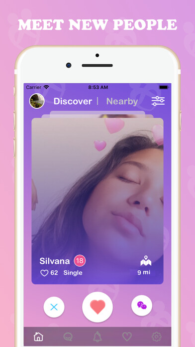 Emulate iPhone app Local Dating - Meet New People using MyAndroid