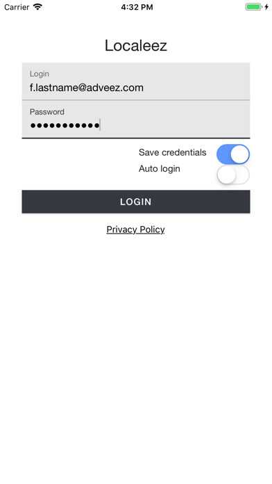 Emulate iPhone app Localeez using MyAndroid Emulate iPhone app Localeez using MyAndroid