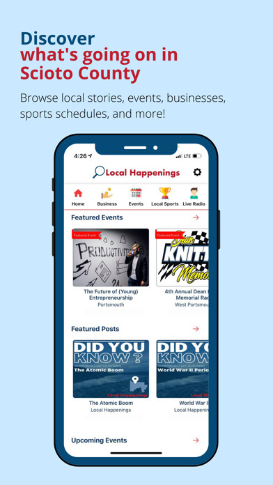 Emulate iPhone app Local Happenings using MyAndroid Emulate iPhone app Local Happenings using MyAndroid