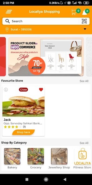 Run android online APK Localiya Online Local Shopping App from MyAndroid or emulate Localiya Online Local Shopping App using MyAndroid