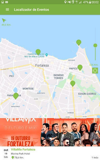 Run android online APK Localizador de Eventos from MyAndroid or emulate Localizador de Eventos using MyAndroid