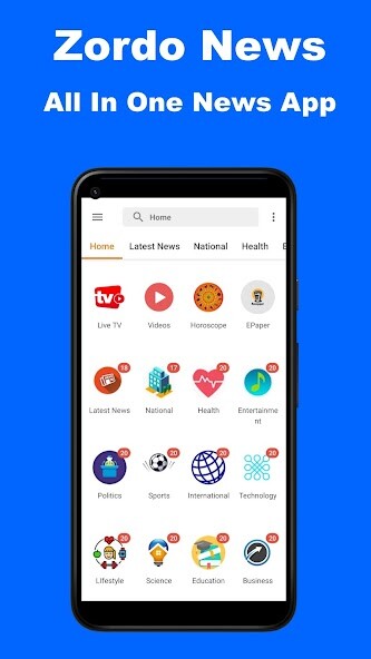 Run android online APK Local  National - Zordo News from MyAndroid or emulate Local  National - Zordo News using MyAndroid