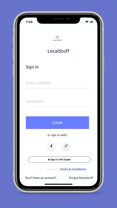 Run android online APK LocalStuff from MyAndroid or emulate LocalStuff using MyAndroid