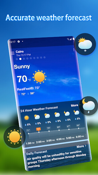 Run android online APK Local Weather Alerts - Widget from MyAndroid or emulate Local Weather Alerts - Widget using MyAndroid