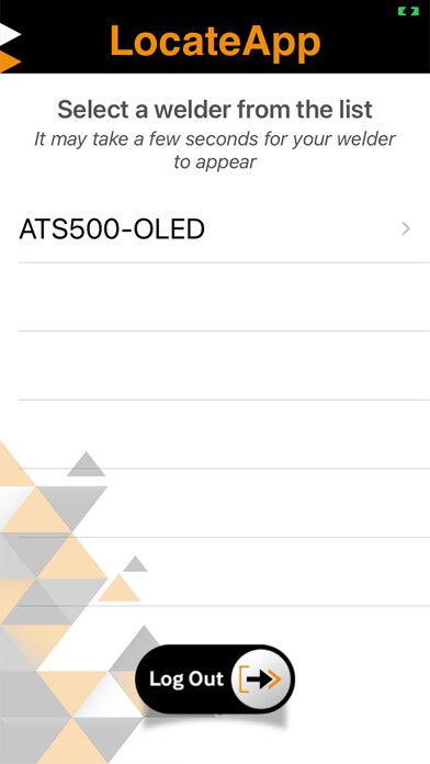Emulate iPhone app Locate by Advance Welding using MyAndroid