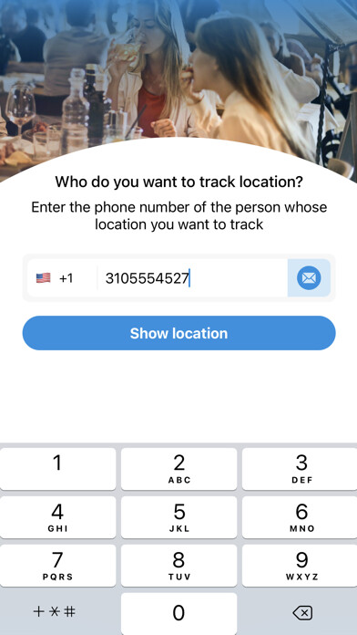 Emulate iPhone app Locate & Track Phone By Number using MyAndroid