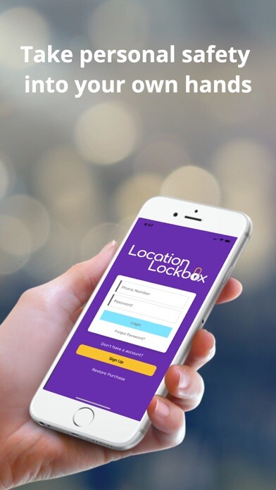 Emulate iPhone app Location Lockbox using MyAndroid