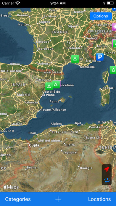 Emulate iPhone app Locations MAP using MyAndroid Emulate iPhone app Locations MAP using MyAndroid