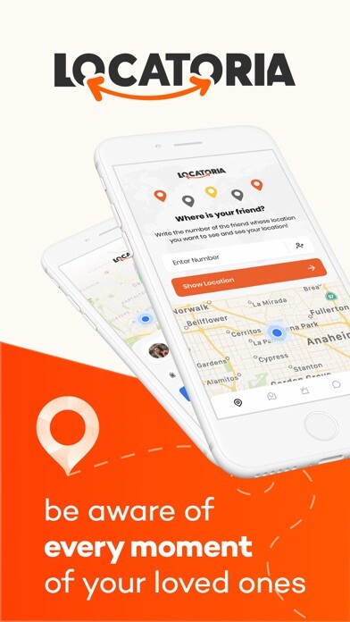 Emulate iPhone app Locatoria - Find Location using MyAndroid