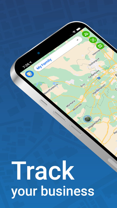 Emulate iPhone app LocaTrack using MyAndroid