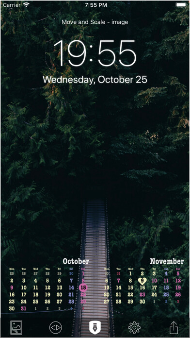 Emulate iPhone app LocKalender using MyAndroid