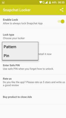 Emulate Android APK Lock for Snapchat Emulate Android APK Lock for Snapchat