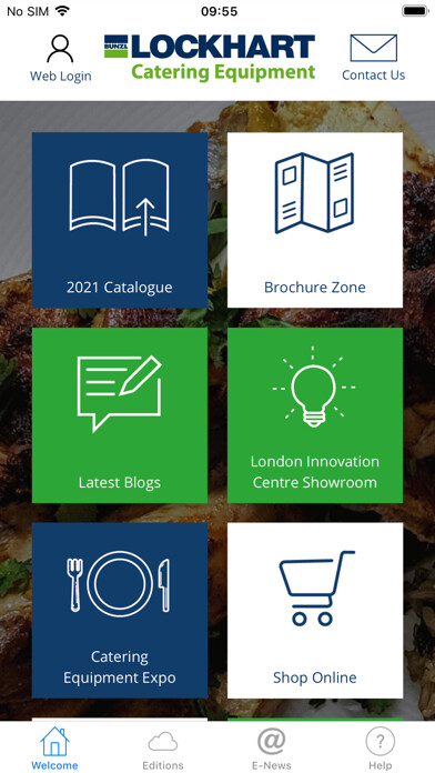 Emulate iPhone app Lockhart Catering Equipment using MyAndroid Emulate iPhone app Lockhart Catering Equipment using MyAndroid