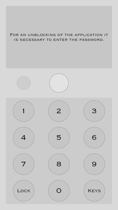 Emulate iPhone app LockKeys using MyAndroid