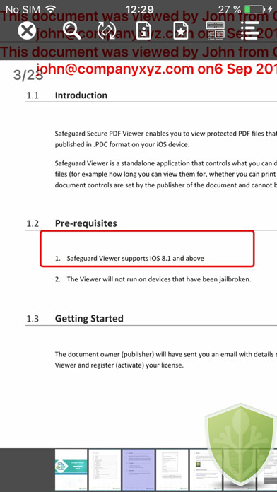 Emulate iPhone app Locklizard Safeguard Viewer using MyAndroid Emulate iPhone app Locklizard Safeguard Viewer using MyAndroid