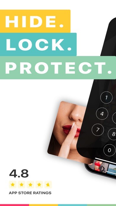 Emulate iPhone app LockMyPix Secret Photo Vault using MyAndroid