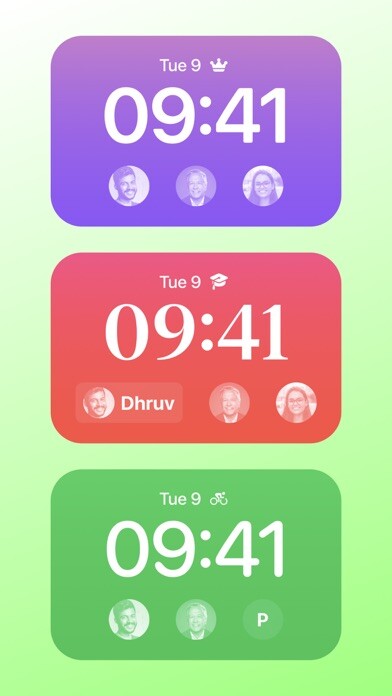 Emulate iPhone app Lock Screen Contact Widgets using MyAndroid