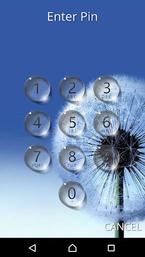 Run android online APK Lock screen - water droplet from MyAndroid or emulate Lock screen - water droplet using MyAndroid