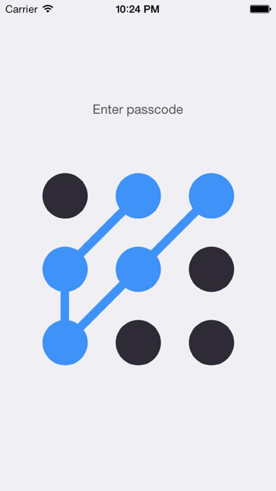 Emulate iPhone app Lock Your Notes using MyAndroid