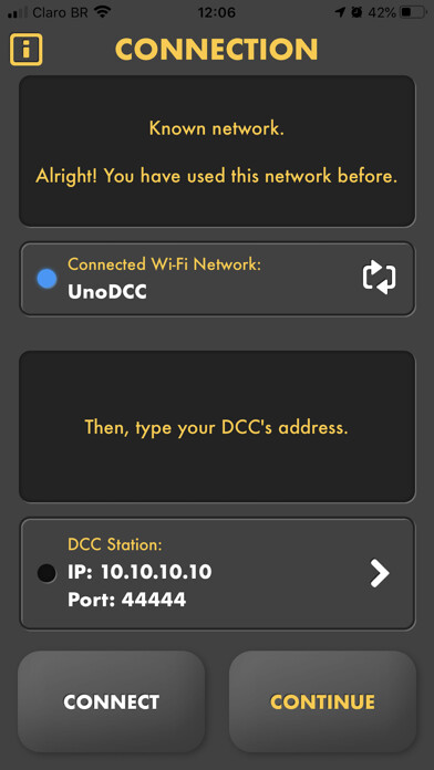 Emulate iPhone app Locontrol - DCC Controller using MyAndroid Emulate iPhone app Locontrol - DCC Controller using MyAndroid