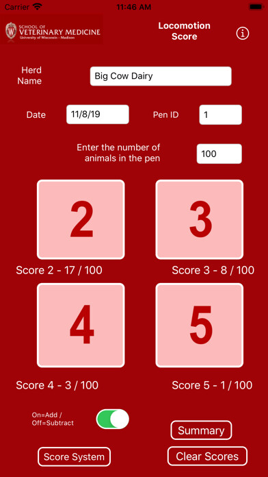 Emulate iPhone app Loco Score using MyAndroid