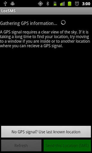 Emulate Android APK LocSMS - Text GPS Coordinates! Emulate Android APK LocSMS - Text GPS Coordinates!