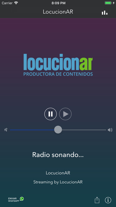 Emulate iPhone app LocucionAR Radio using MyAndroid Emulate iPhone app LocucionAR Radio using MyAndroid