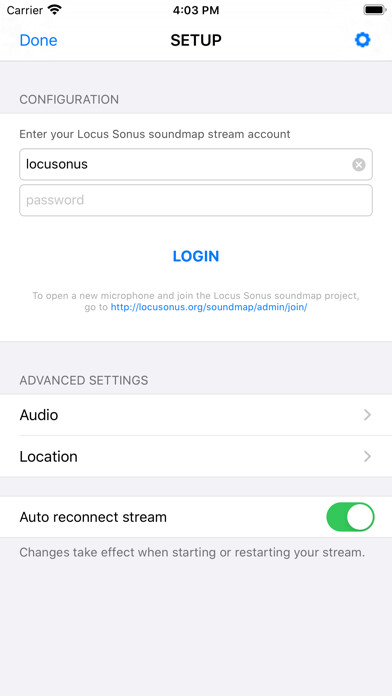 Emulate iPhone app LocusCast using MyAndroid