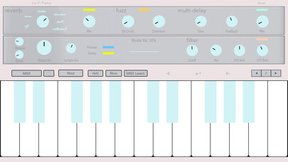 Emulate iPhone app Lo-Fi Piano using MyAndroid