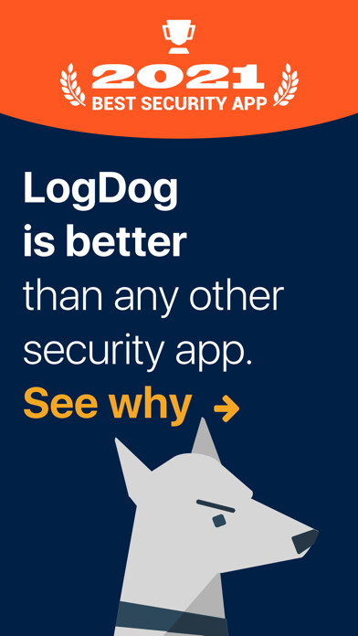 Emulate iPhone app LogDog - Mobile Security 2021 using MyAndroid